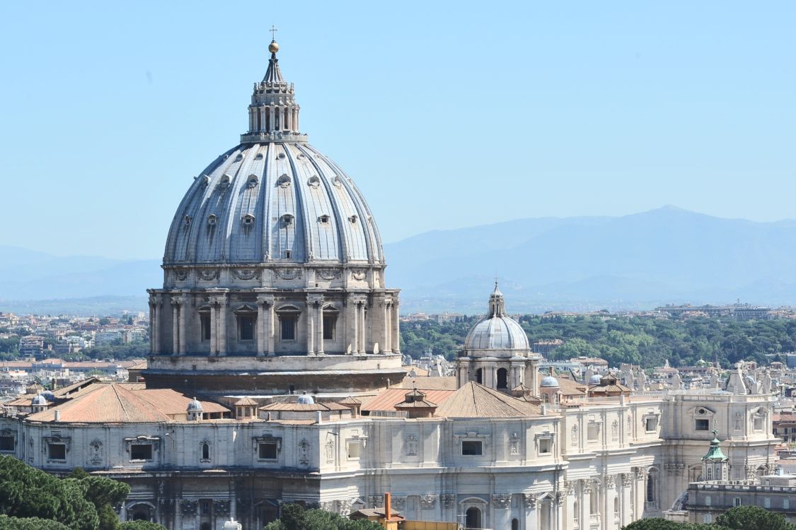 Vista dei dettagli della cupola