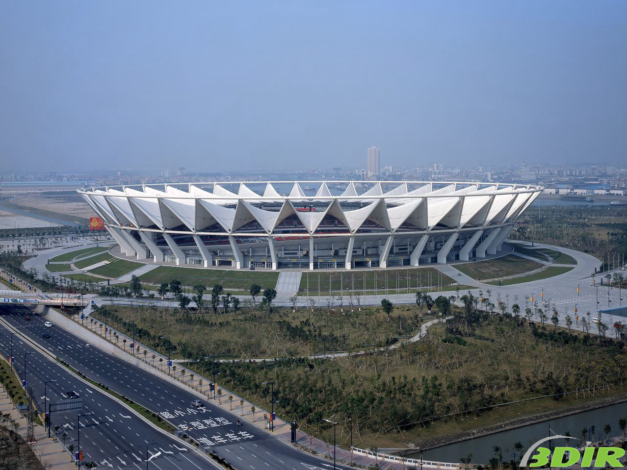 Foshan Century Lotus Sports Center: A Masterpiece of Membrane Roof Design