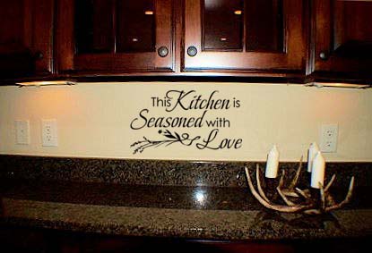 Seasoned with Love Wall Decal