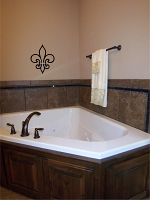 Fleur de lis Embellishment Wall Decal