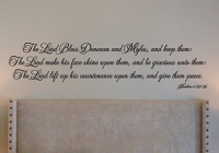 God Bless Donovan & Myles Wall Decal 