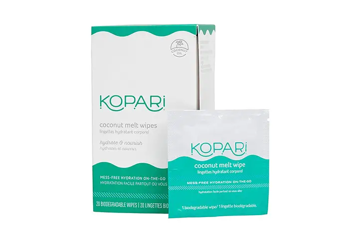 Kopari Coconut Melt Wipes