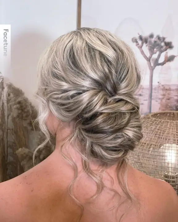 volumetric braided updo