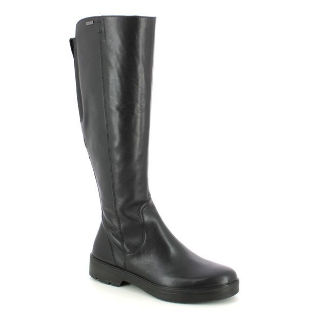 Legero Knee-high Boots - Black leather - 2000195/0100 MYSTIC LONG GTX