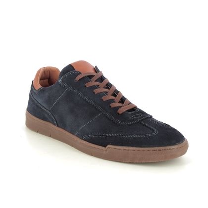 Begg Exclusive Casual Shoes - Navy suede - 0782/BO STARS