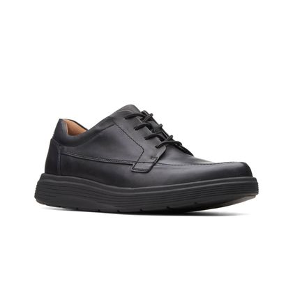 Clarks Casual Shoes - Black leather - 3698/48H UN ABODE EASE