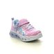 Skechers Girls Trainers - Pink Lavender - 302691N HEART LIGHTS INFANTS