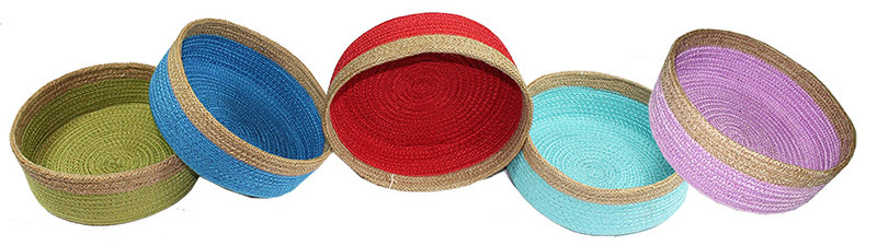 Natural Jute Bowl Large - Set of 5