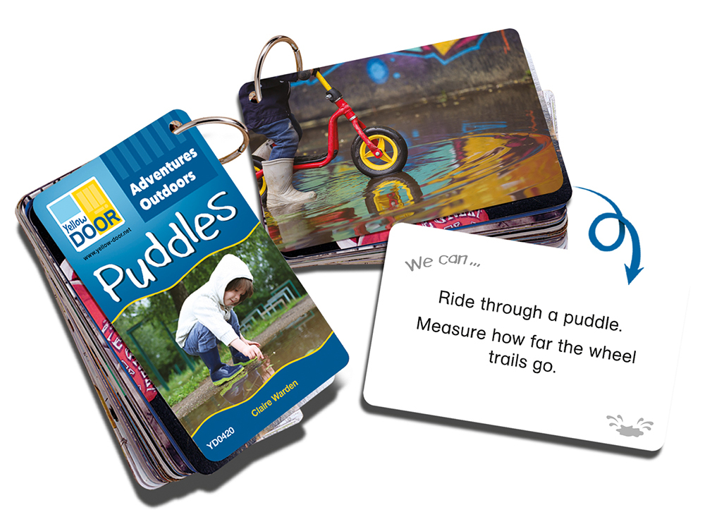 Adventures Outdoors Activity Cards - Puddles