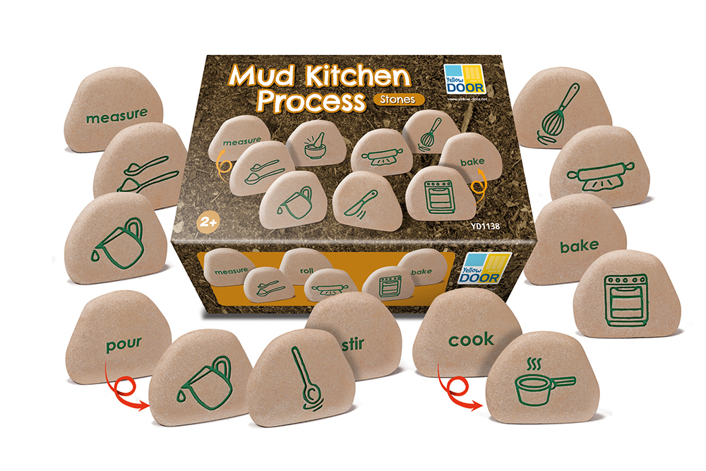 Mud Kitchen Process Stones