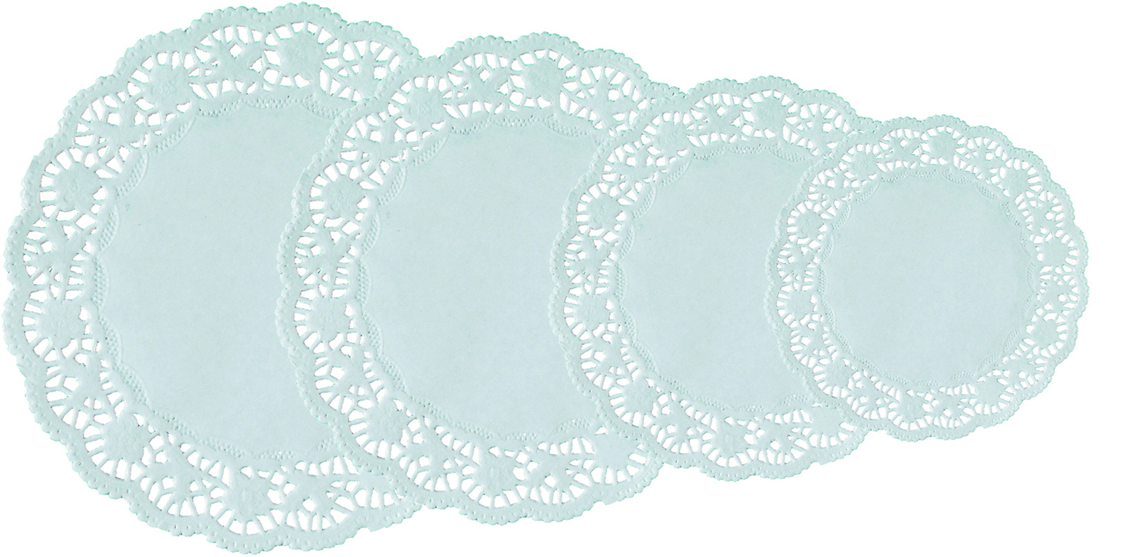 Doilies White Round 250pk - 115mm