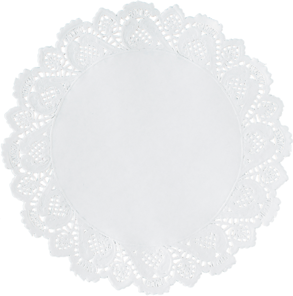 Doilies White Round 250pk - 165mm