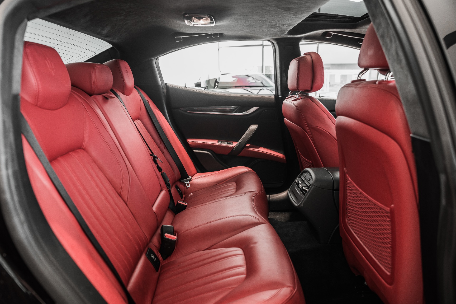 Maserati Ghibli Red Interior