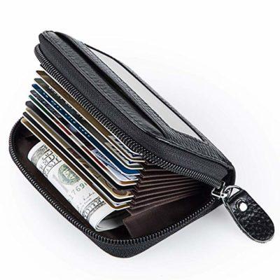 Best with ID Viewer: MaxGear Leather Credit Card Wallet