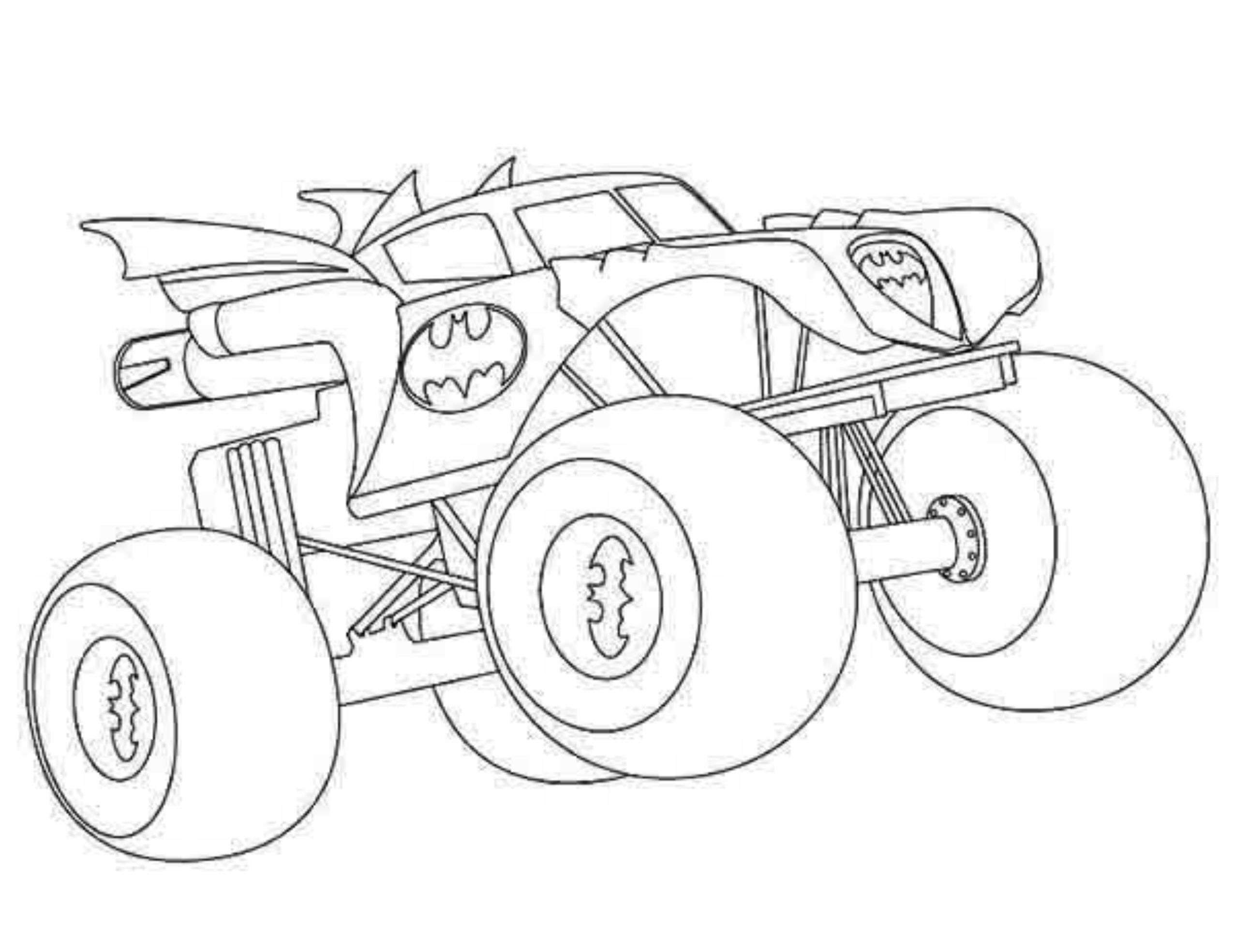 Monster Truck Printable Worksheets