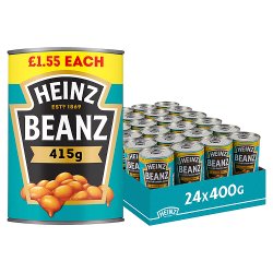 Heinz Baked Beans in a Rich Tomato Sauce PMP 415g 