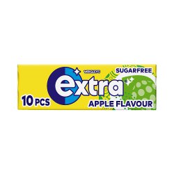 Extra Apple Flavour Sugarfree Chewing Gum 10 pieces