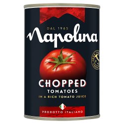 Napolina Chopped Tomatoes in a Rich Tomato Juice 400g