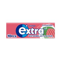 Extra Watermelon Flavour Sugarfree Chewing Gum 10 pieces