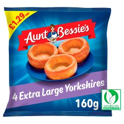 Aunt Bessie's 4 Extra Large Yorkshires 160g