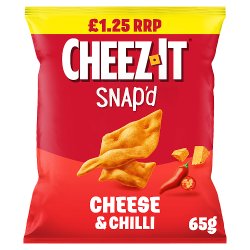 Cheez-It Cheese & Chilli Thin & Crispy Baked Snacks 16 x 65g PMP £1.25