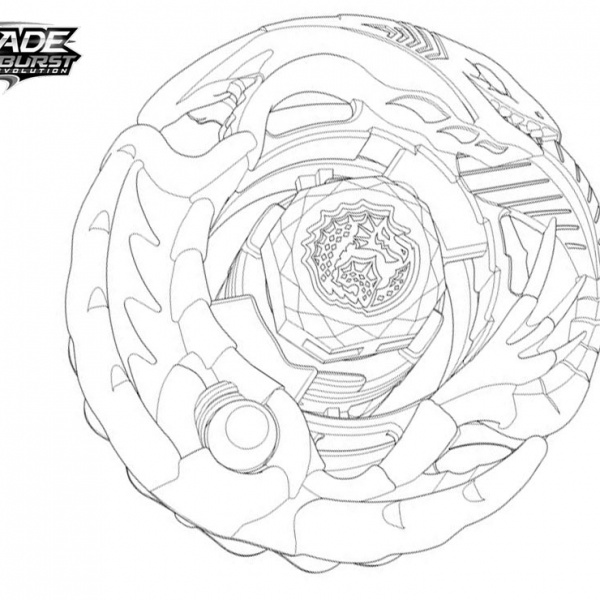 Beyblade Burst Coloring Pages - Free Printable Coloring Pages