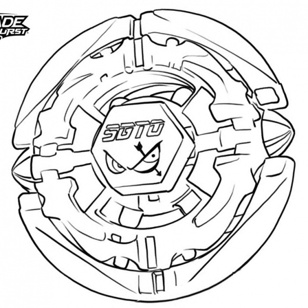 Beyblade Burst Coloring Pages - Free Printable Coloring Pages