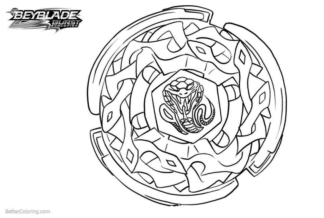 beyblade burst coloring pages spryzen (Updated 2023)