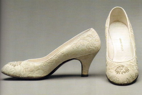 Grace Kelly Wedding Shoes