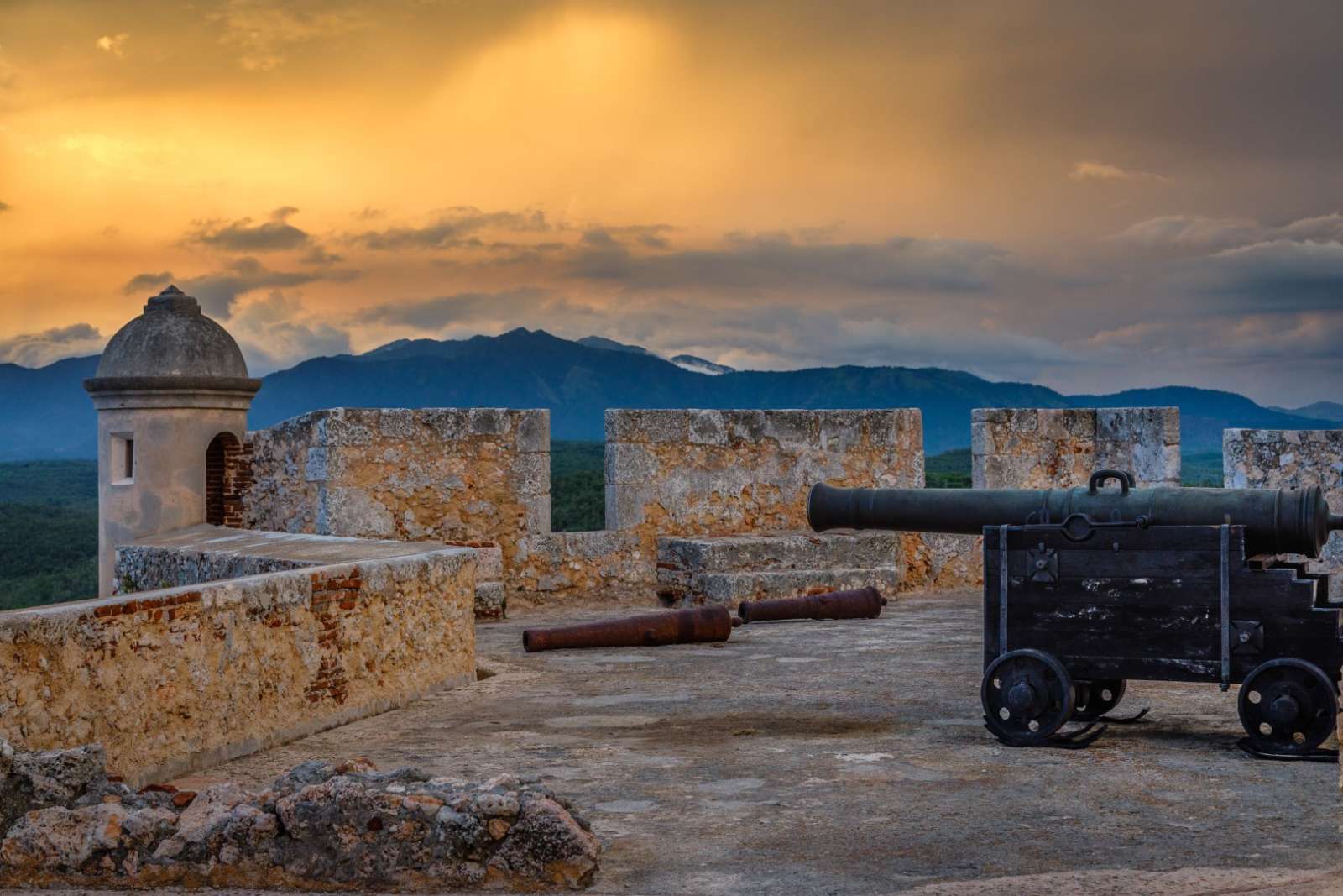 San Pedro De La Roca Fort in Santiago de Cuba