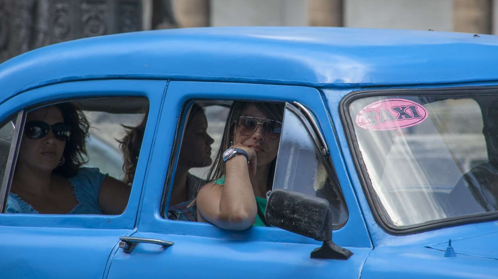 An old taxi in Havana, Cuba