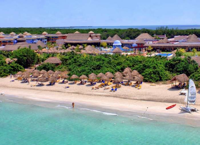 Aeria view of Iberostar Varadero beach