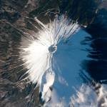 Mt Fuji, Japan from space