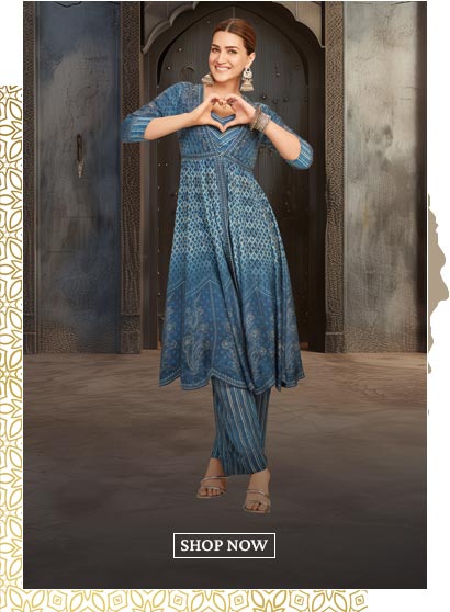 Anarkali Fusion Suit Set