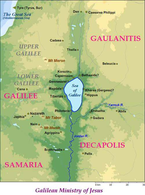 Bible Maps from the Israelites to present Time.