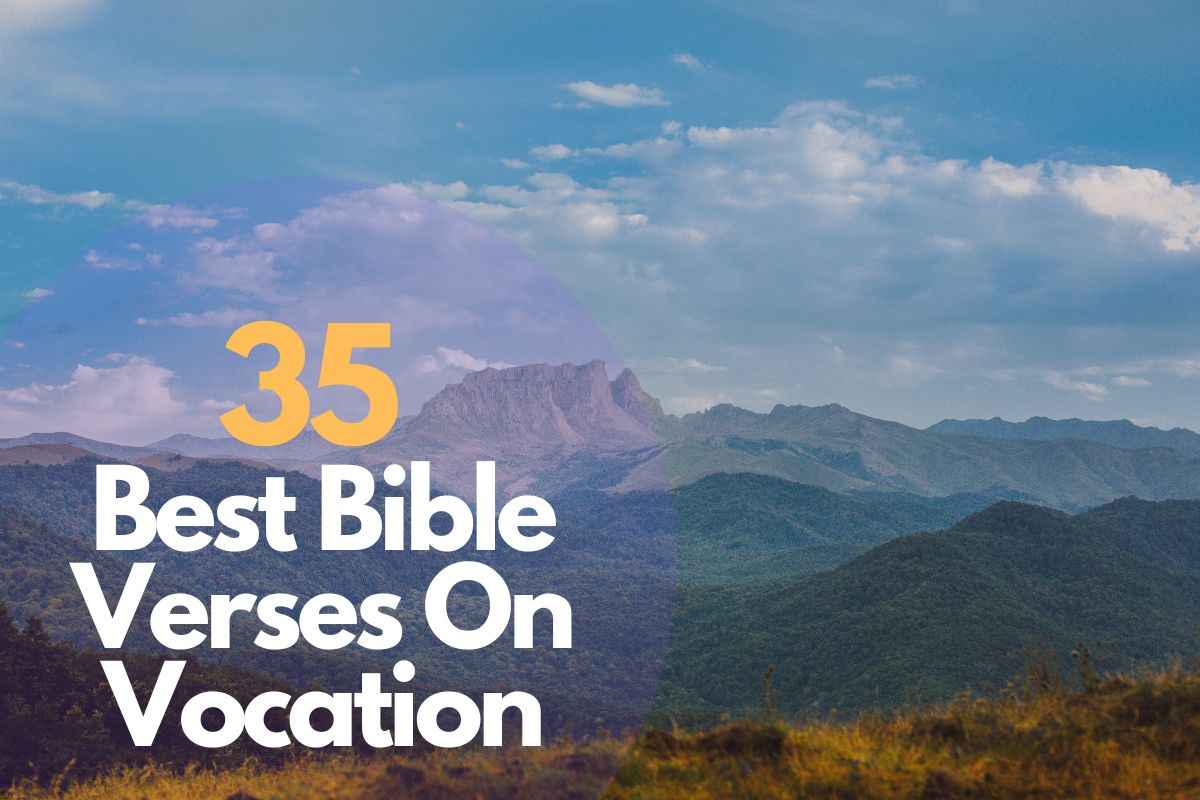 Bible Verses On Vocation