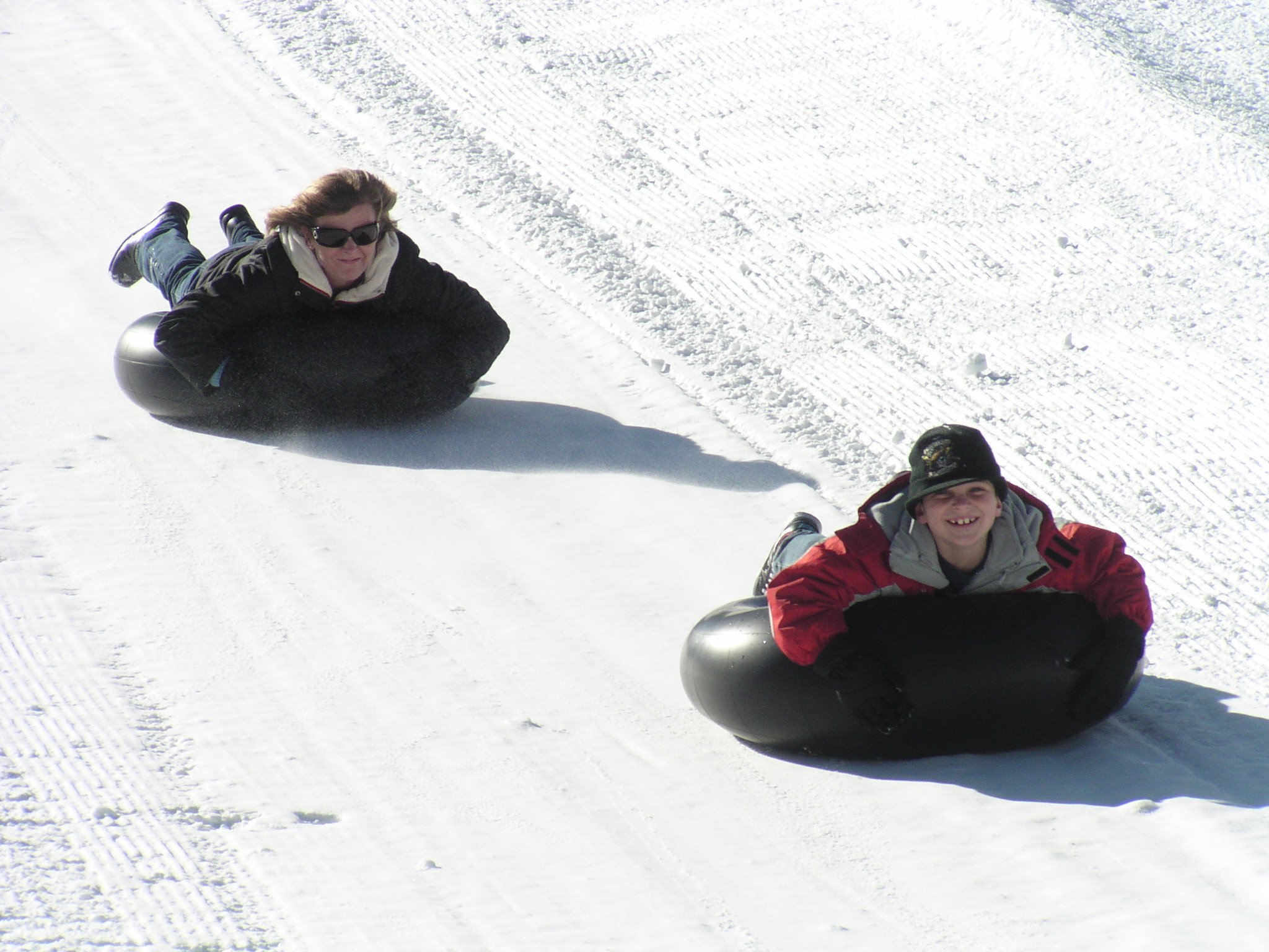 Snow Tubing at Alpine Slide