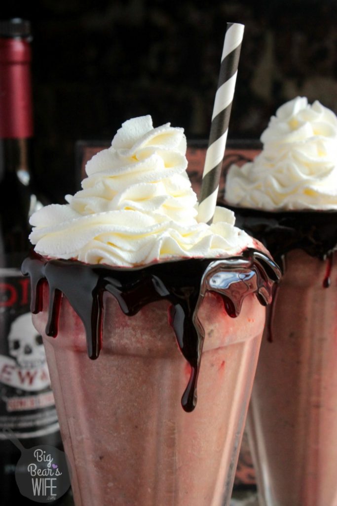 Dracula's Dark Chocolate Milkshakes