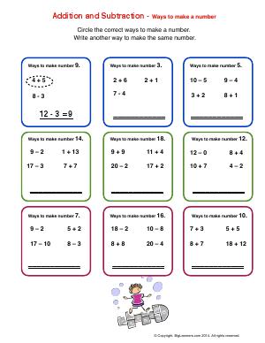 Home | Free Math and English Worksheets | Biglearners