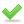 green checkmark