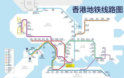 香港地铁线路图_香港地铁运营时间（4k高清版大图，每年更新！）