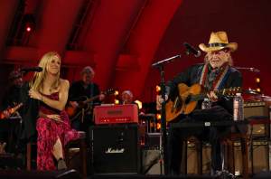 Sheryl Crow and Willie Nelson