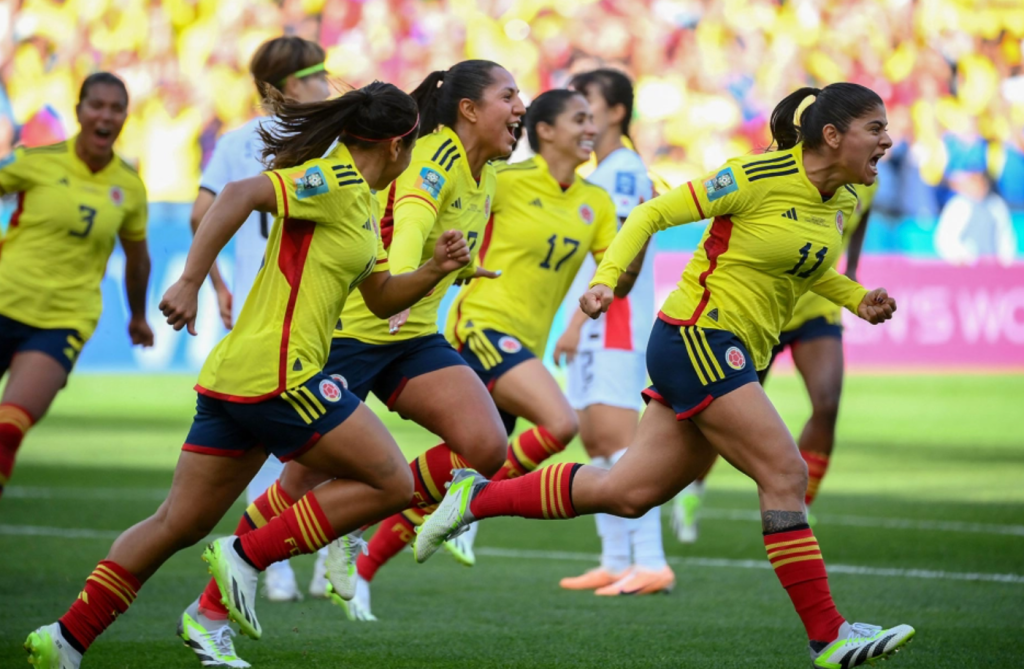 Copa Mundial Femenina 2023 Colombia celebra victoria con J Balvin