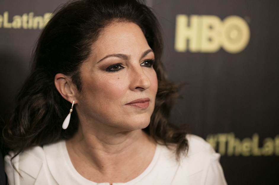 Gloria Estefan attends the premiere of the HBO documentary, "The Latin Explosion: A New America", at the Hudson Theatre on Nov. 10, 2015, in New York.