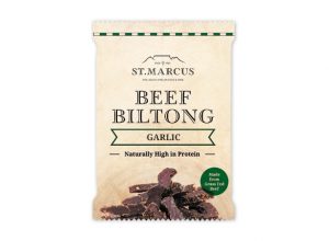 Garlic Beef Biltong Snack Pack