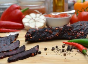 Chilli-Garlic Beef Biltong