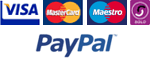 Payment Types: MasterCard, Visa, Maestro, Solo & PayPal