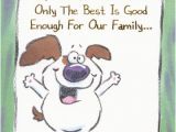 Funny Birthday Cards for Grandpa White Dog with Big Smile Grandfather Designer Greetings