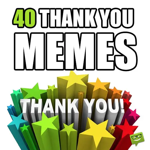 Thank you memes.