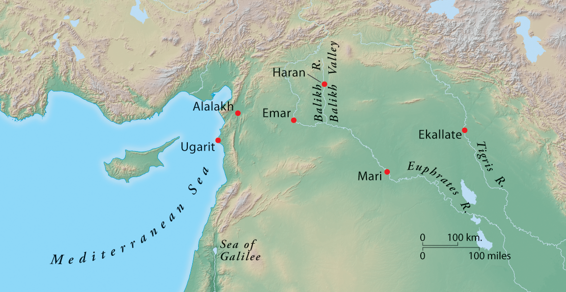 Euphrates River Map Location